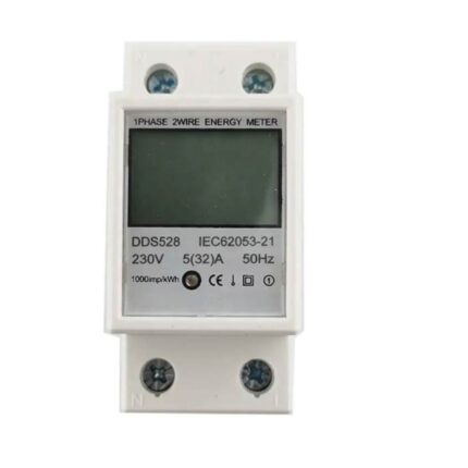Contor energie electrica monofazat, 32A 230V, DDS528 cu ecran digital neiluminat