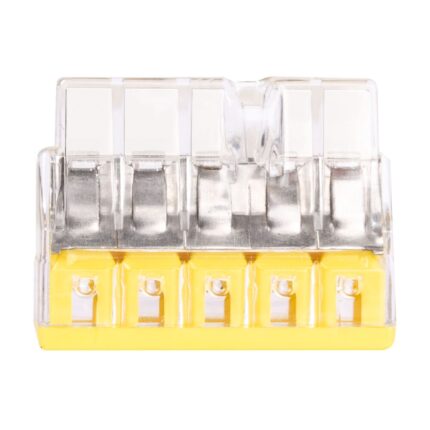Set 20 Bucati Clema Compacta 5 Poli WAGO , Conductor Rigid sau Semirigid 0.5-2.5mm