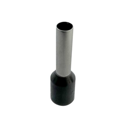 Set 100 bucati pini terminali izolati, E-LOCKS, tip E4012, ferule 1 x 4, 00 mm2, lungime manson sertizare 12 mm
