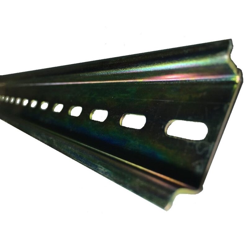 Sina DIN omega pentru sigurante 35mm perforata 0.5 metri otel galvanizat