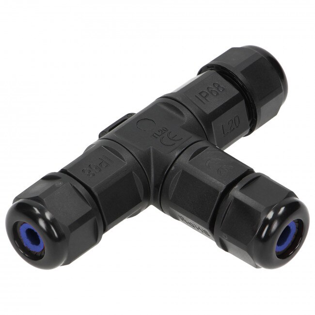 res_9e74cad6b59bf24fc3f25e589695f99a Conector cablu mini T IP68, Orno, Alama/Nichel, 450 V/25 A, 3 x 4 mm, Negru