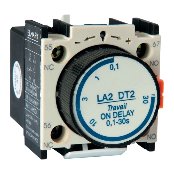 Releu de timp, Elmark, Pentru LT1-D, 10-180s, NO+NC, 23903