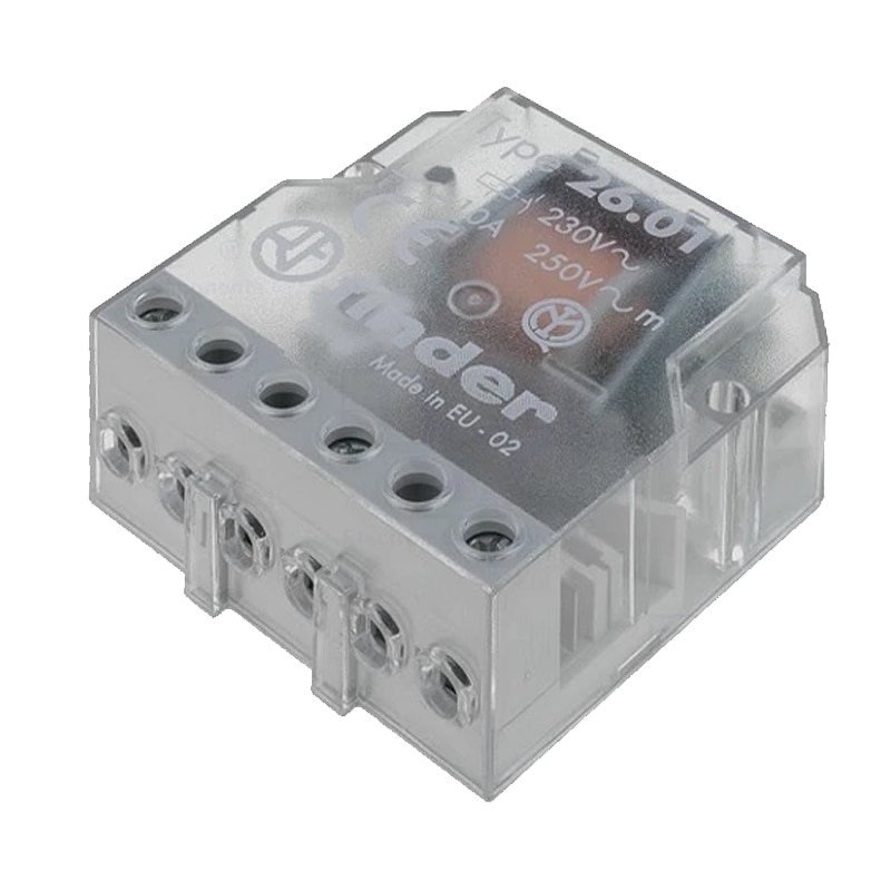 Releu Finder pas cu pas, montare in doza, 2 secvente, 230V CA, 2ND, 10A