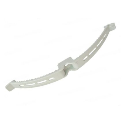 Set 20 bucati cleme duble din plastic pentru prindere cabluri 220mm lungime