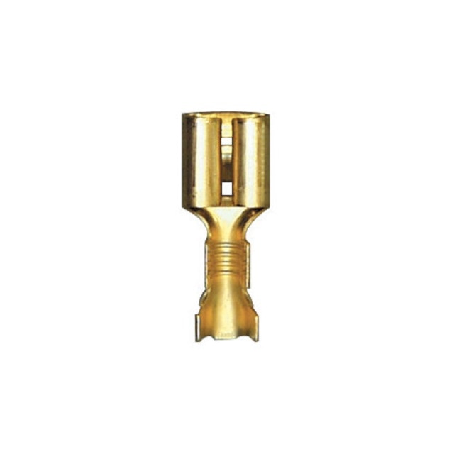 res_87cb9e22a12b980cbb65435202c23b75 Set 30 papuci electrici Restagraf, neizolati, 6.35 x 0.8 mm (1 - 2, 5 mmp), pentru conectori standard, din alama