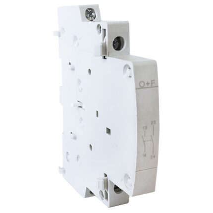 Contact auxiliar 2NO, 230V, pentru contactor modular, Mentavill
