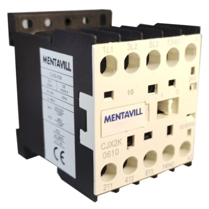 Contactor mini 3P, 6A, 2.2kW, bobina 230V AC, Mentavill