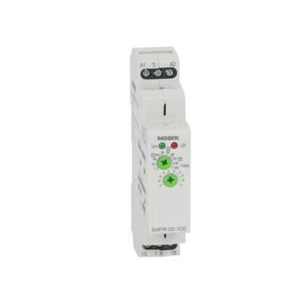 Releu de timp , Noark, Ex9TR 1 functie 1CO, cu montare pe sina DIN