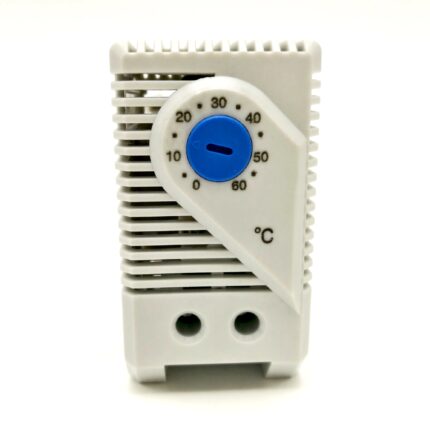 Termostat tablou electric, montare pe sina Omega, pentru racire contact NO 0-60 grade 10A IP20
