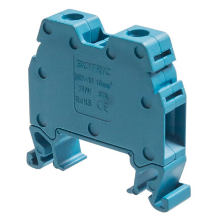 Set 10 bucati clema sina tablou electric 10mm MRK Albastru