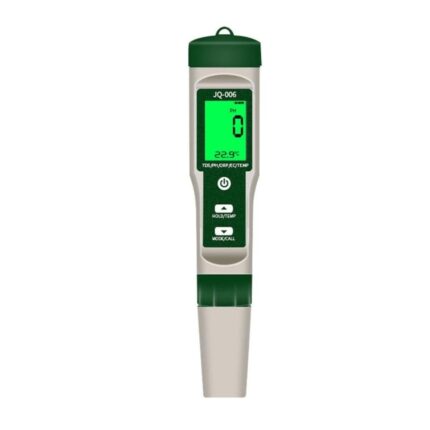 Tester profesional calitate apa 10 in 1 de masurat salinitatea PH/ EC/ TDS/SALT/ TEMP/ S.G/ ORP/ H2/ este util pentru apa consumata, piscina, acvariu, laborator cu ecran LCD