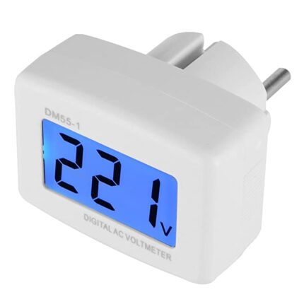 Tester de tensiune, voltmetru, in stecher