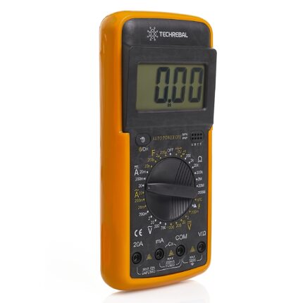 Multimetru cu acumulator, Techrebal, DT9205A, 188x86x35mm