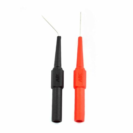 Sonde de masurare SMD, ELEKTROWEB, Ace flexibile, 0.7mm, 2 bucati, Portocaliu/Negru