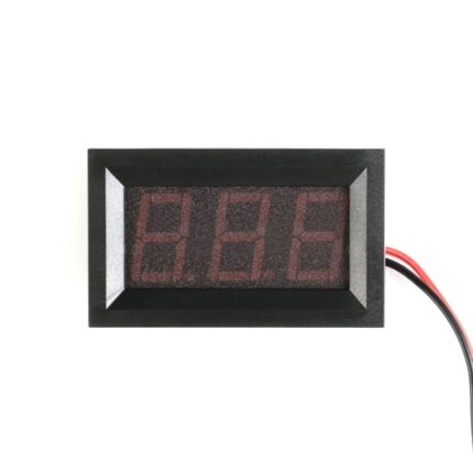 Voltmetru digital 4.5-30V, display rosu