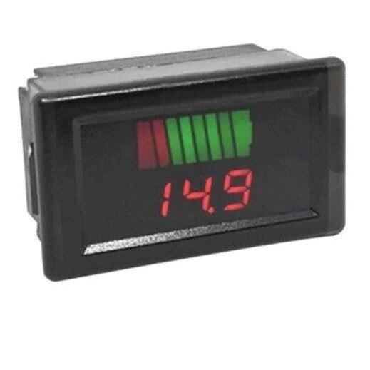 Voltmetru digital 12-72V, display rosu