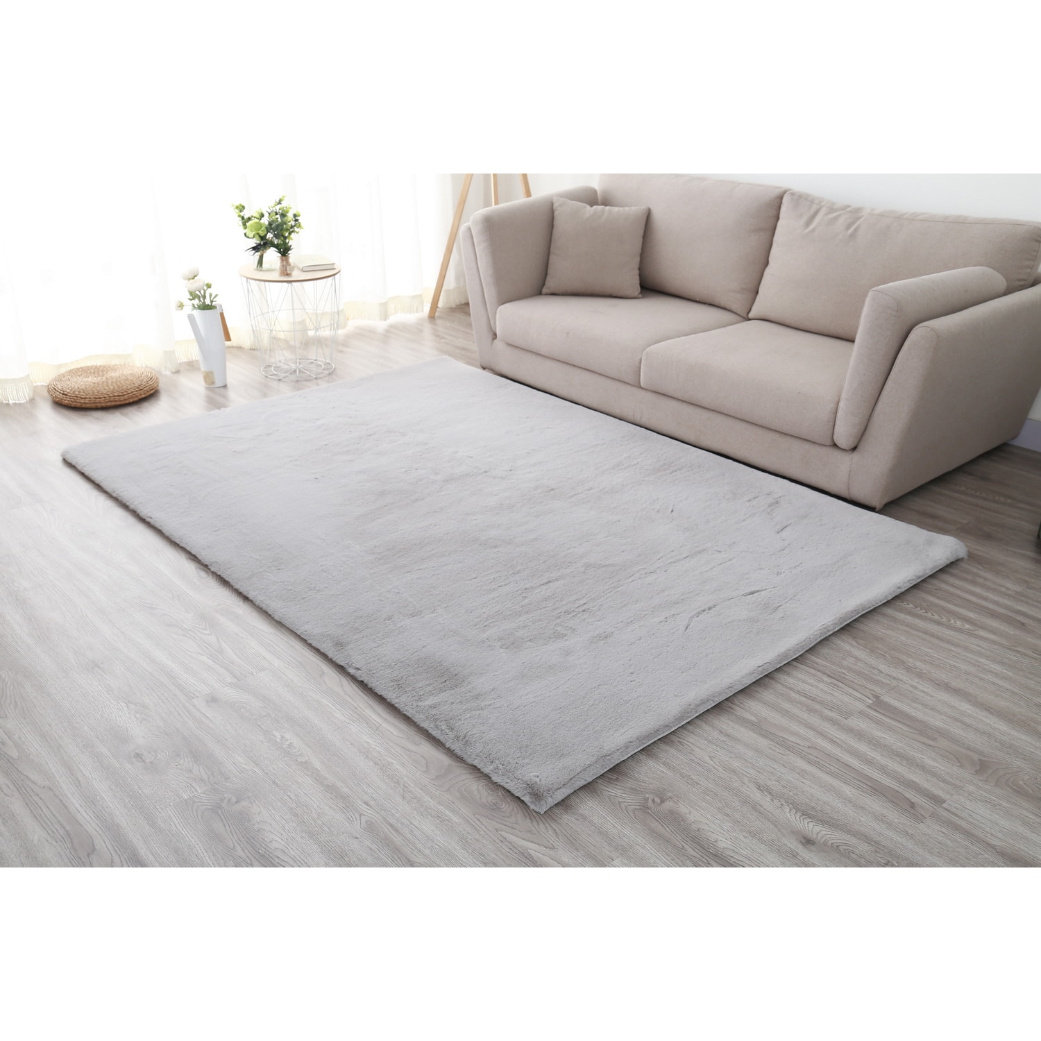 res_26b768befc118412ba4d1fffd384cf00 Covor blanita Soft Rabbit Heinner Home, 50x90 cm, gri