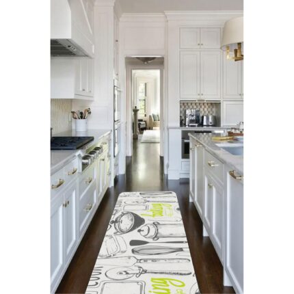 Covor de bucatarie Oyo Concept, 100% poliester, 58x140cm, model house