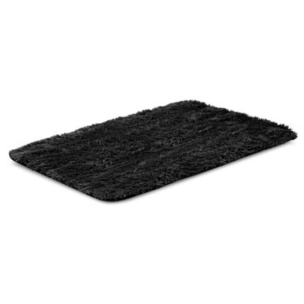 Covor AIO Factory antialunecare, negru, 80x120cm