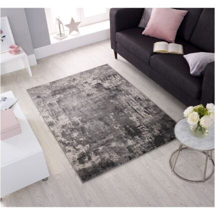 Covor dreptunghiular Flair Rugs Wonderlust, 120 x 170 cm, 2250 g/m², 100% Polipropilena, Gri