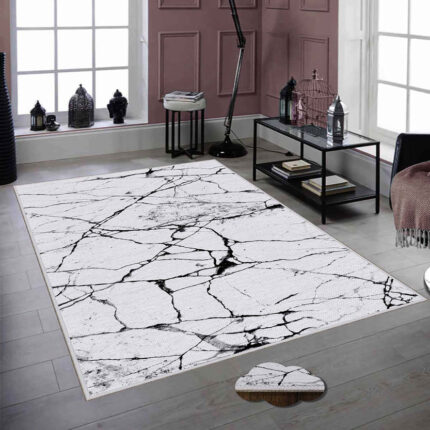 Covor Oyo Concept cu print digital baza tesuta Marble 120x180 cm