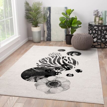 Covor Oyo Concept cu print digital baza tesuta Piyyat 100x140 cm