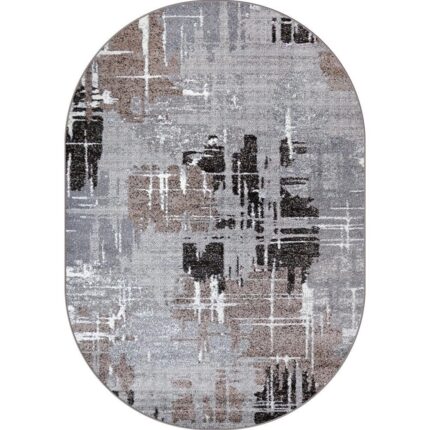 Covor Modern, Home Vista, Mira 24037, Oval, Bej / Gri, 200x300 cm