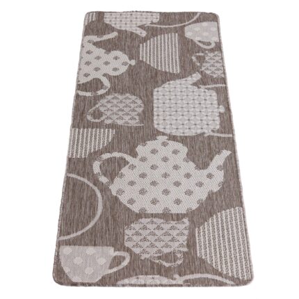 Covor Bucatarie Antiderapant, Home Vista, Flex 19056, Bej, 75x200 cm