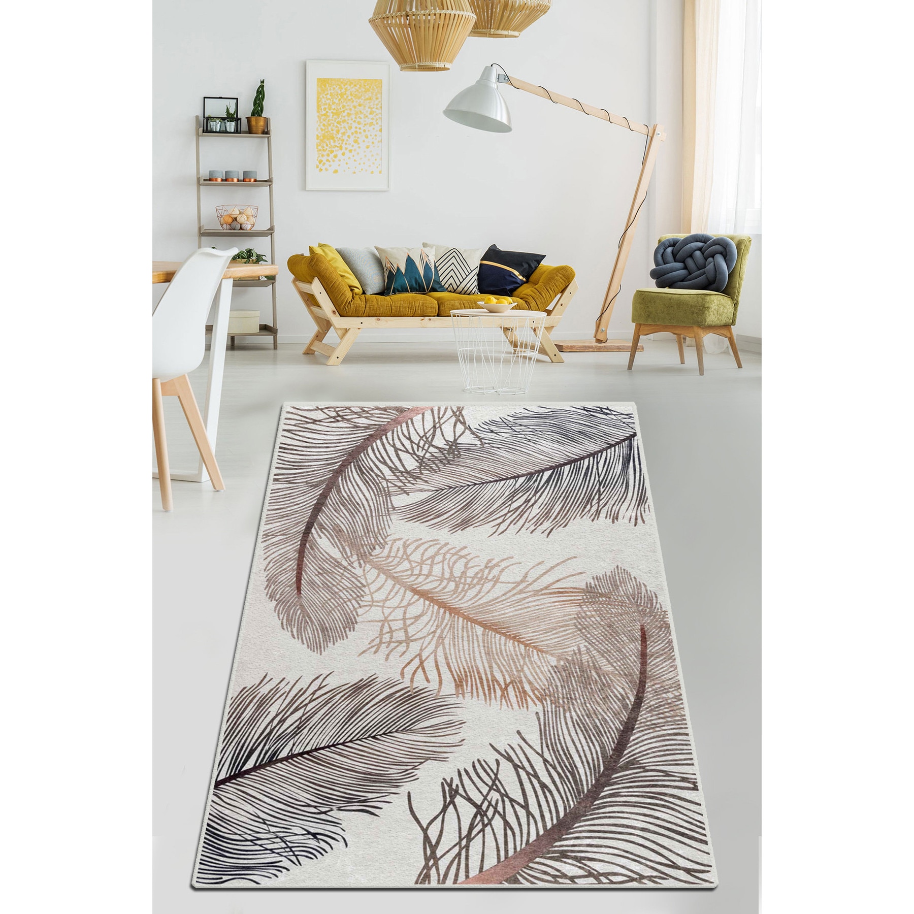 res_a7de80b8b05bcc00c3e613d0e7293597 Covor Hol Asi Home Essiccato, 100 x 200cm, Catifea, Poliester, Multicolor