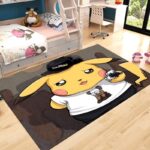 Covor Pokemon, Poliester, 100x150cm, Multicolor