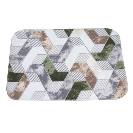 Covor RNova 12,50x80,100% poliester, inaltime plus 6 mm, gramaj 800 g/mp, antialunecare, geometric