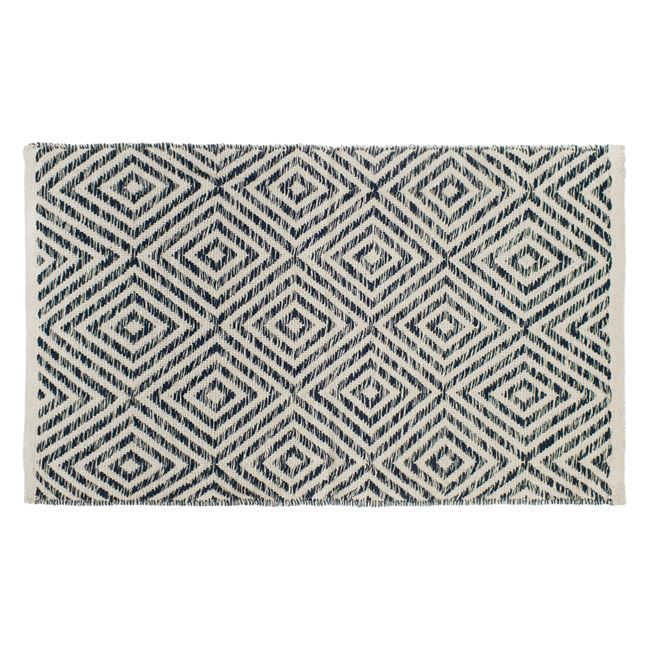 Covoras din Bumbac, Bej, Vintage, 110x60cm