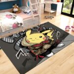Covor Pikachu, Roleader, Poliester, 40x60cm, Multicolor