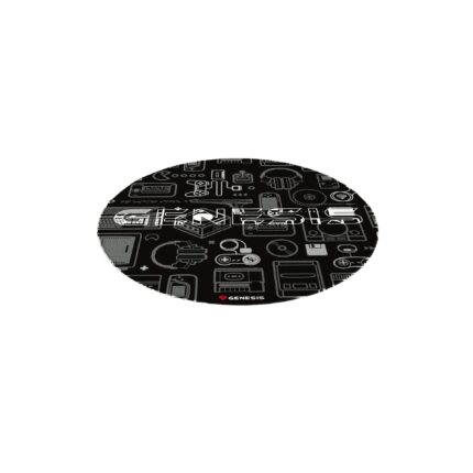 Covoras scaune de gaming, Baseus, Poliester 1000mm, Negru/Alb