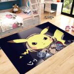 Covor Pikachu, Roleader, Poliester, 40x60cm, Multicolor