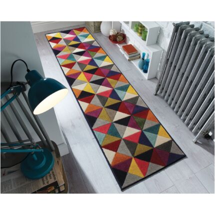 Covor traversa Flair Rugs Samba, 66 x 300 cm, 2350 g/m², 100% Polipropilena, Multicolor