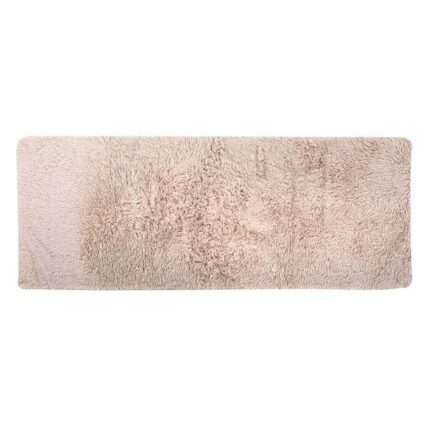 Covoras Decorativ din Imitatie de Blana Ecru 160x60cm