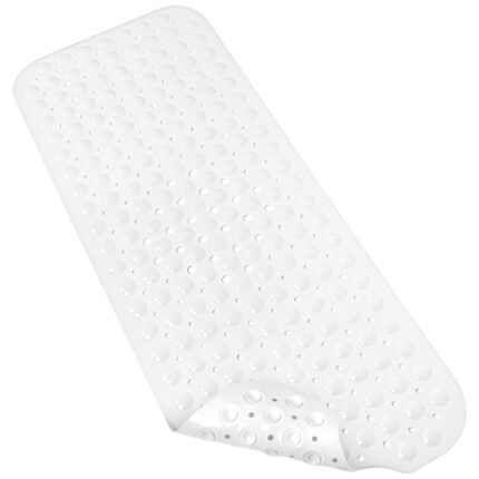 Covoras pentru cada, anti-alunecare, FizioTab®, 100x40 cm, Alb