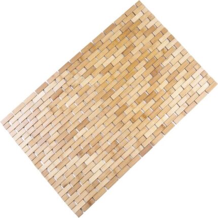 Covoras de baie premium din bambus, Haushalt, antiderapant, 50x80 cm