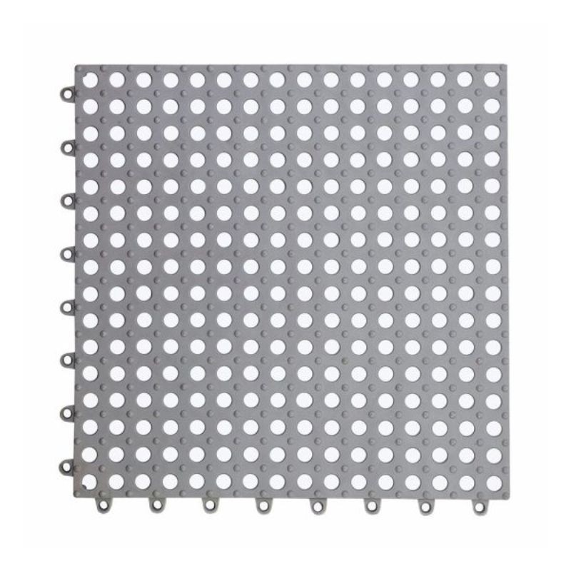 Covor antiderapant pentru baie, ProCart, tip puzzle, 30x30 cm, grosime 2 mm, set 10 bucati