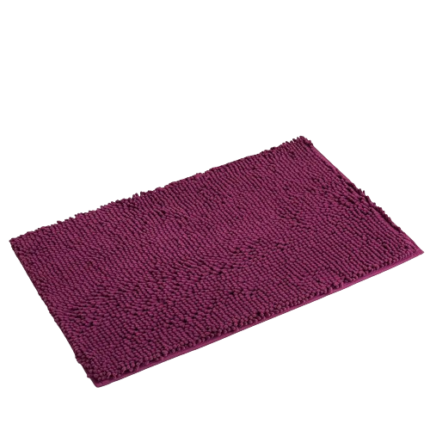 Covoras de baie, Microfibra, 40x60cm, Mov