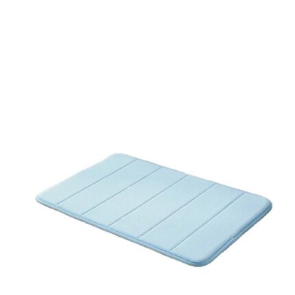 Covoras de baie, Memory Foam, 40x60 cm, Albastru
