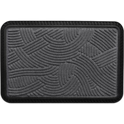 Covoras intrare Heinner Home, margine cauciucata, antiaderent, 40 x 60 cm, gri