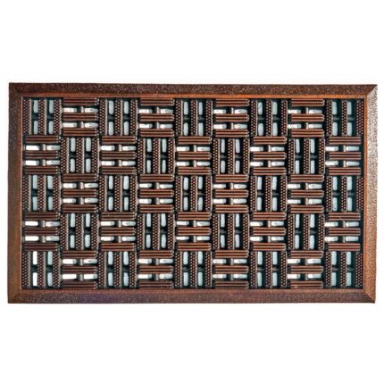 Covoras intrare cauciuc PARQUET MARO - 75 x 45 cm