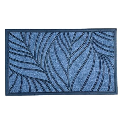 Covoras intrare, polipropilena si cauciuc, antiderapant, DM 68, Gri, 75x45x1 cm