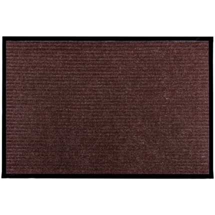 Covoras intrare pentru pantofi, e-floor, Malaga, Poliester, 40x60 cm, Maro