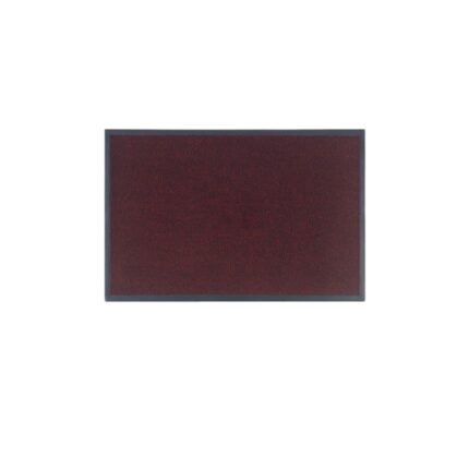 Covor de intrare impermeabil, GadHome, antiderapant, 90x120 cm, rosu