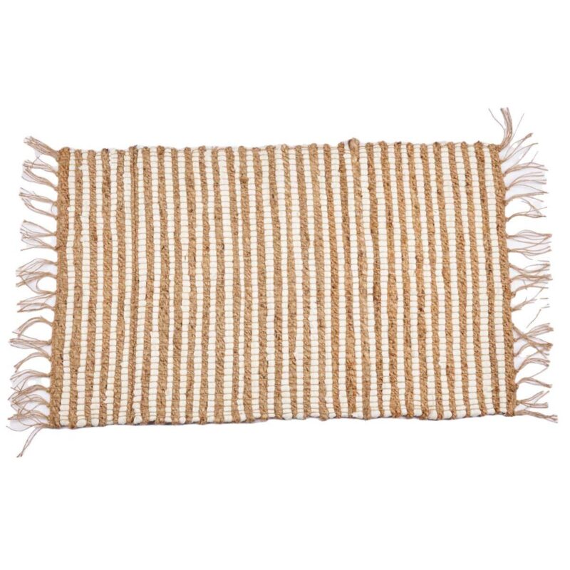 Covor 60x90cm Natural-Alb