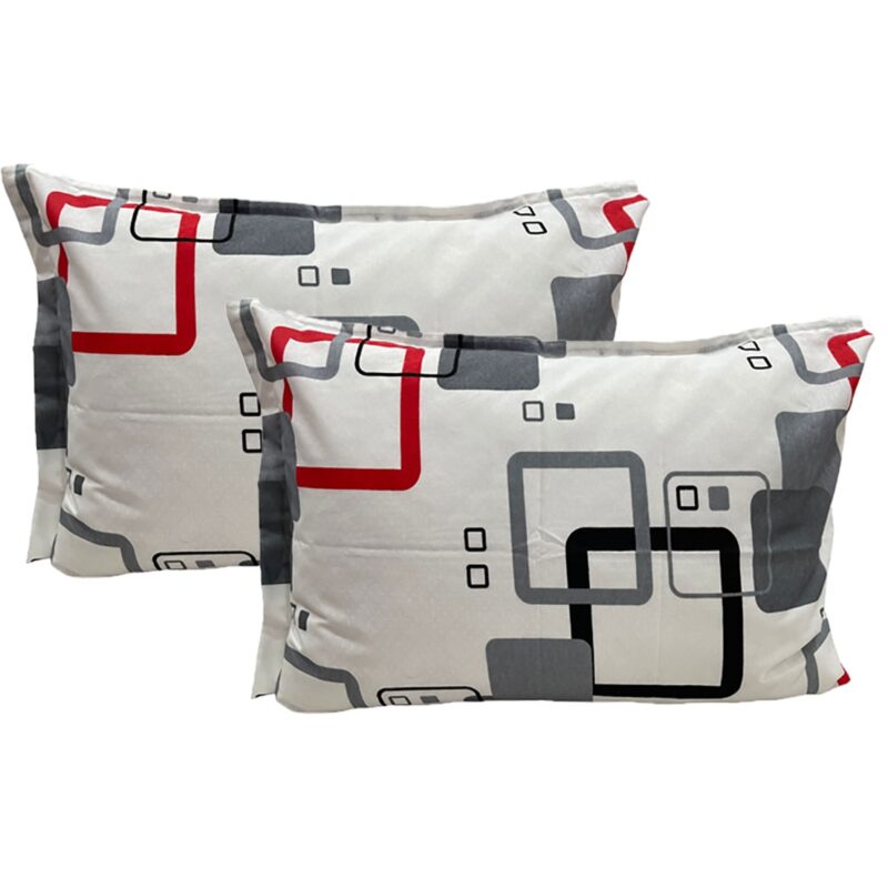 Set multicolor doua huse de perna 50X70cm din colectia "Zale" din bumbac 100%, Liz Line - SP50/70126