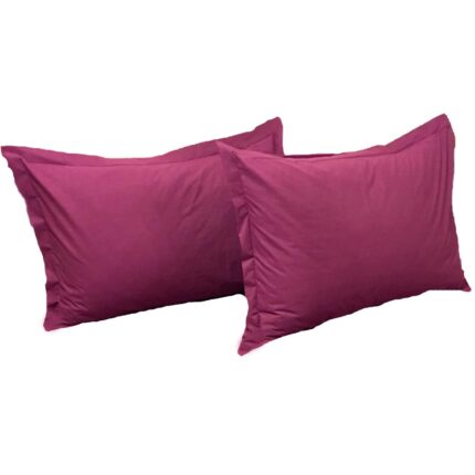 Set doua huse de perna, 50X70cm, mov, din colectia "Monocrom" din bumbac ranforce, by Liz Line - SPR50/706